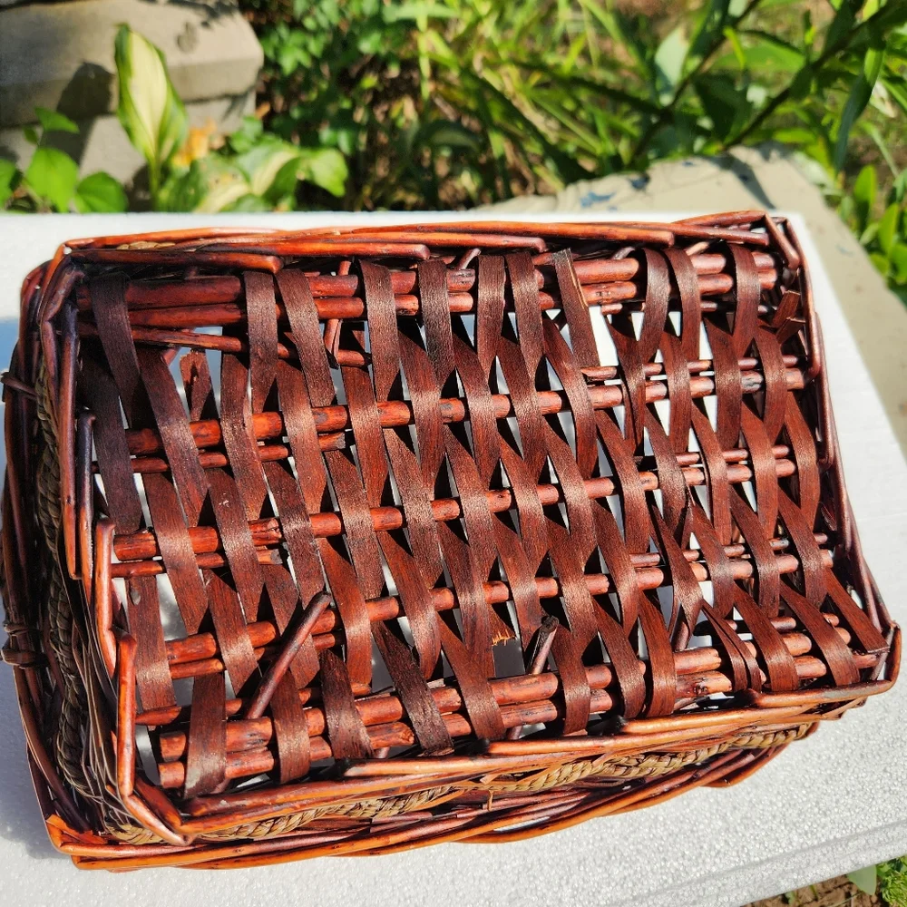 Rectangular Woven Basket